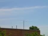 KB9INF0130 40 Meter beam  #1 in the air.
