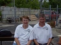 KB9VRW01301 Representatives from Island Lake EMA make a visit.